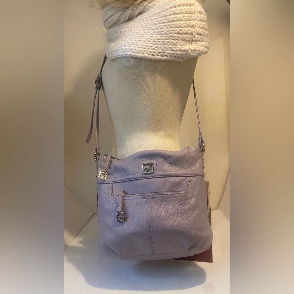 Stone In The Mountain Purple Cross Body